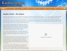Tablet Screenshot of kaiafashotels.com